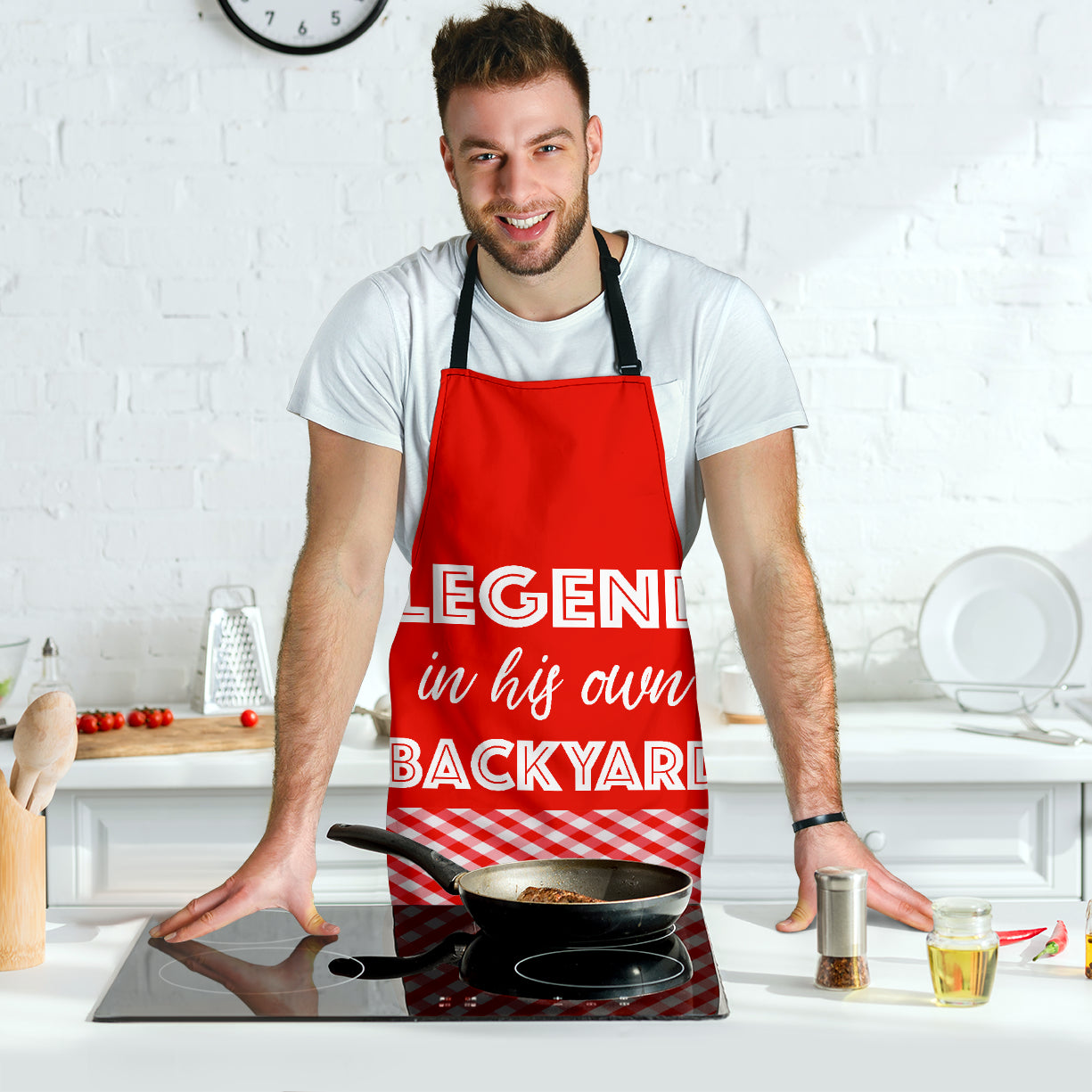 Backyard Legend Apron - Modern Style