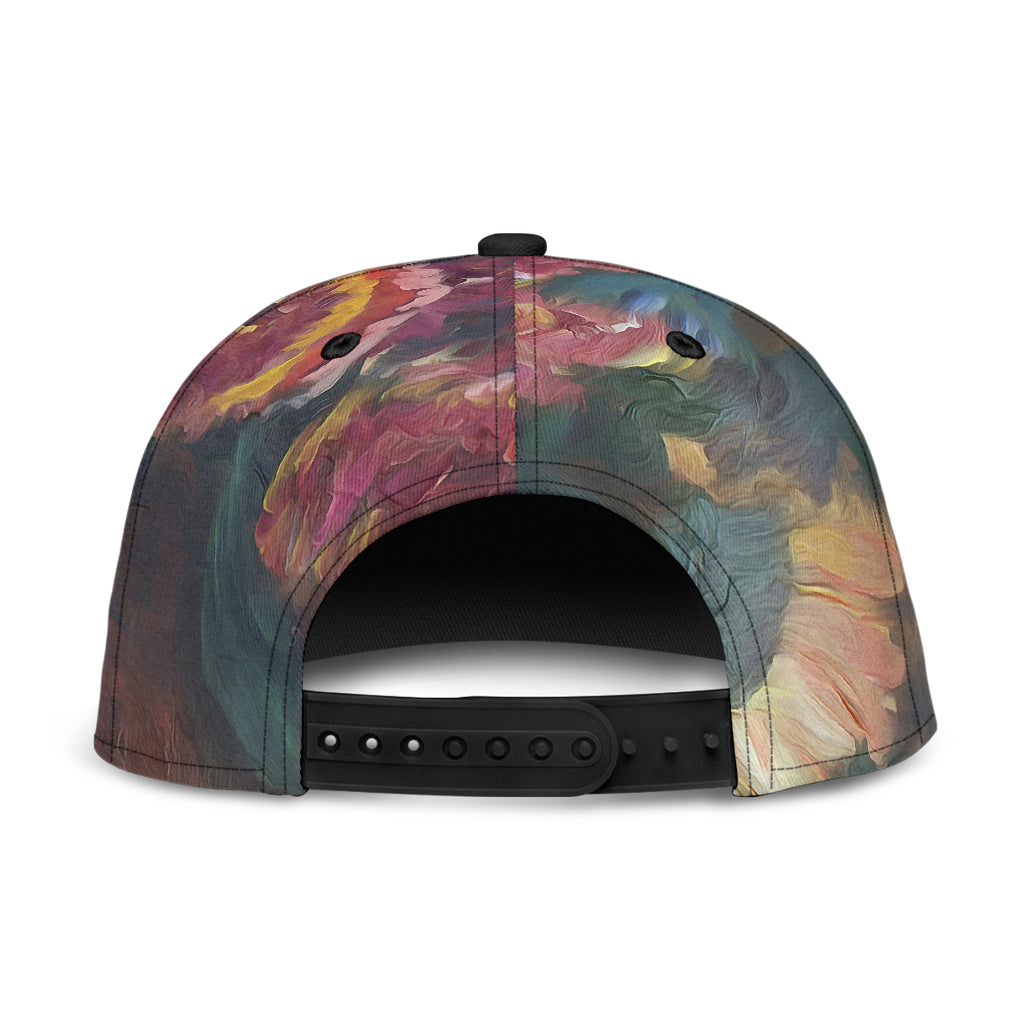 The Sunflower Bouquet Fine Art Snapback Hat from Painting