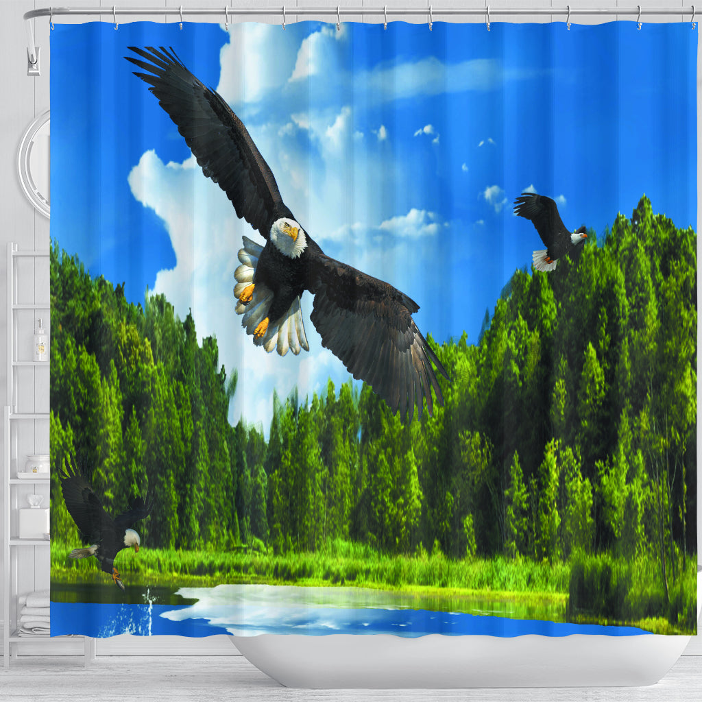 Free Fly Shower Curtain