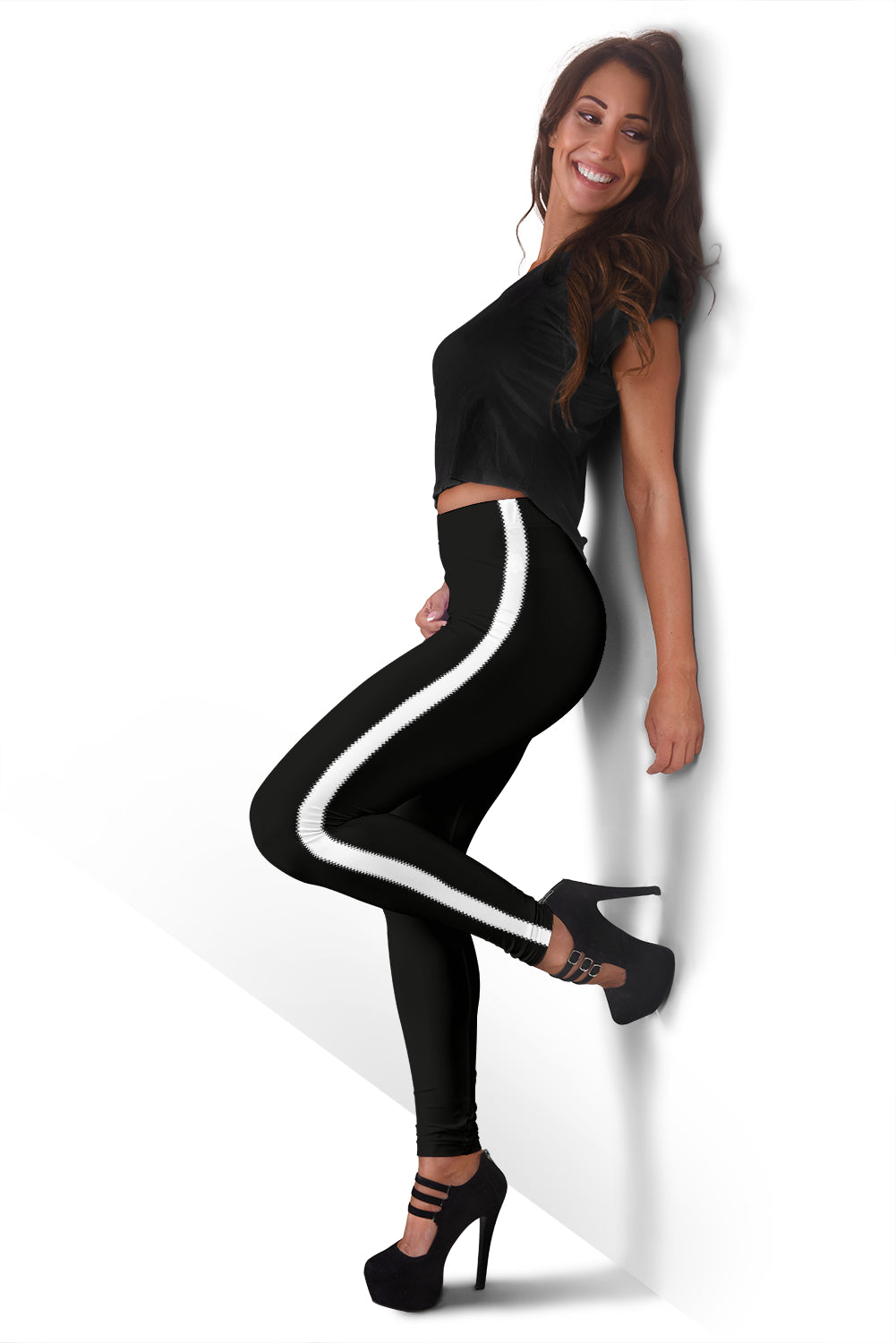 Black Sable Lava Infused Leggings - Modern Style