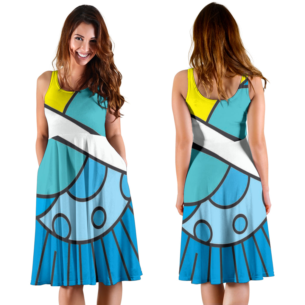 Mosaic Sun and Moon 3 Dress