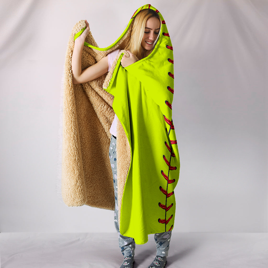 Softball 2.0 Hooded Blanket