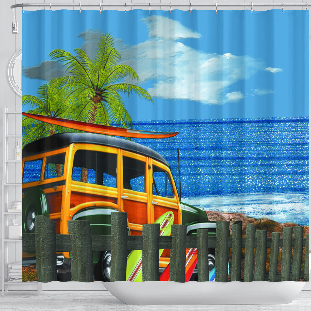 Vacation Shower Curtain