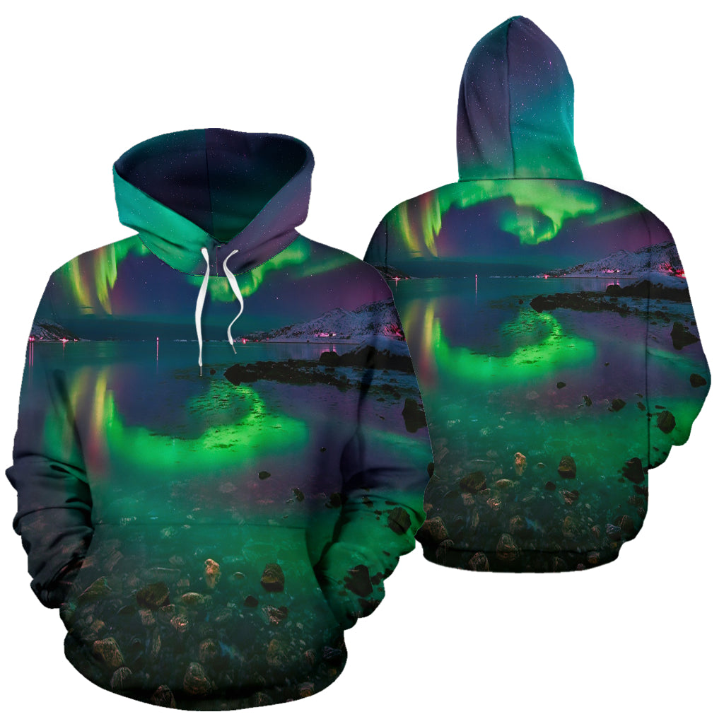 Northern Lights Zip Up Hoodie