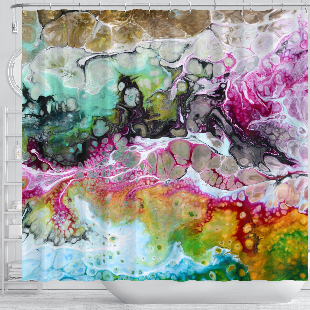 Abstract Shower Curtain - Modern Style