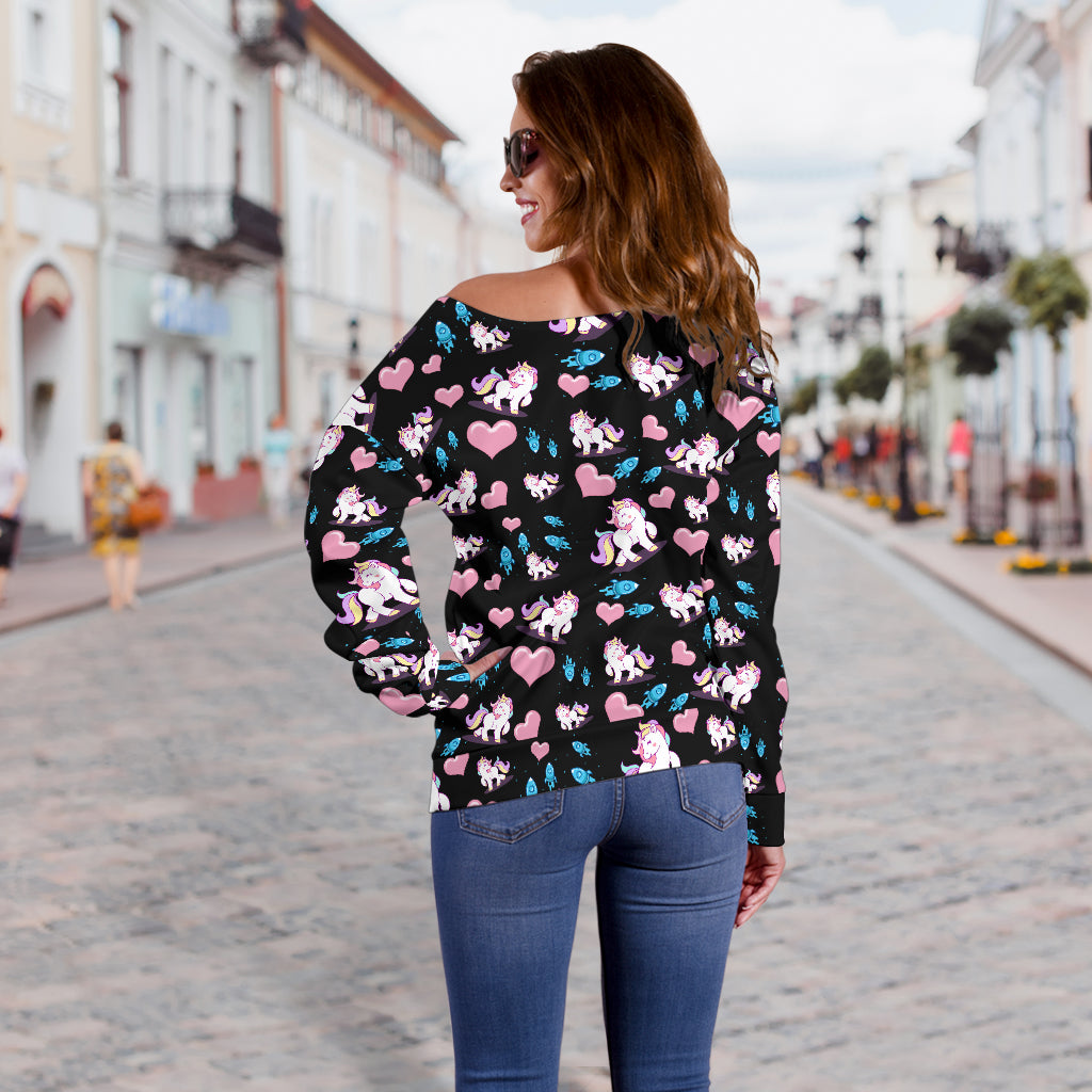 Unicorn Rockets Off Shoulder 