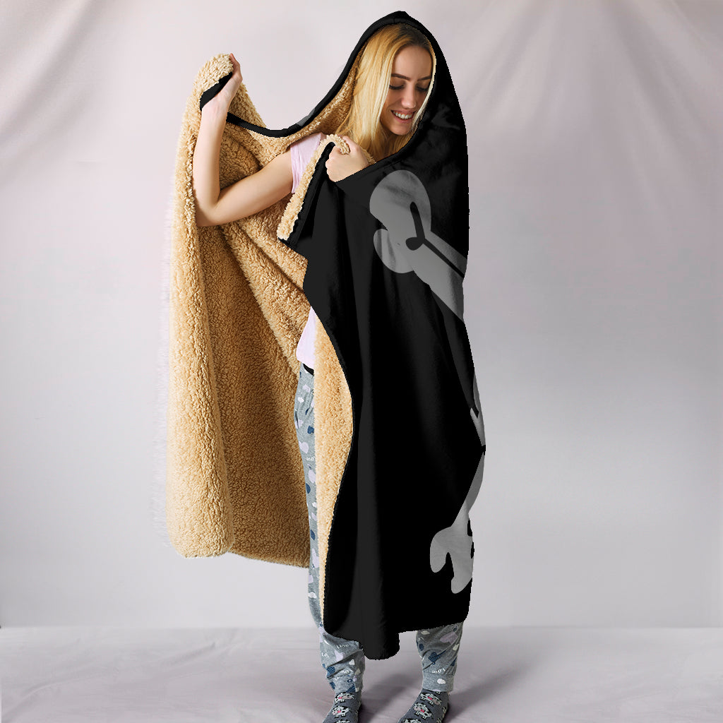 Best Skull Hooded Blanket - Modern Style