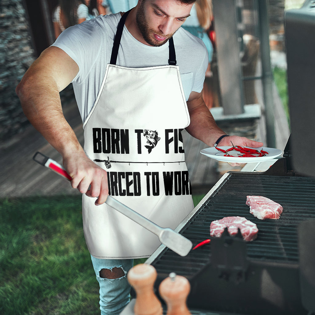 Born To Fish Apron - Modern Style
