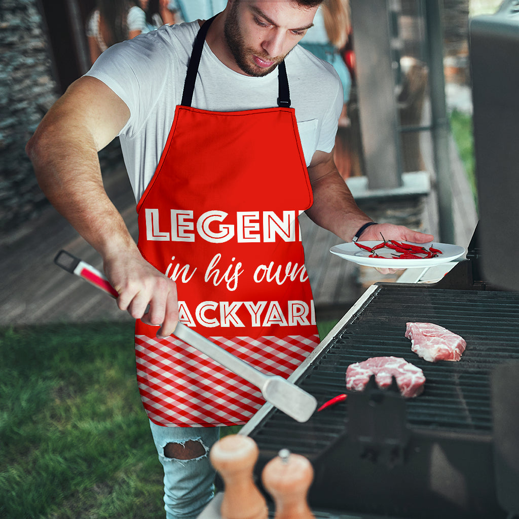 Backyard Legend Apron - Modern Style