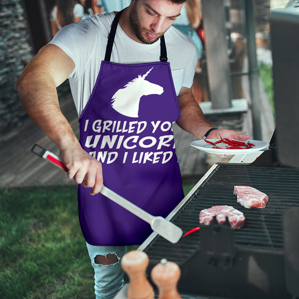 Grilled Unicorn Apron