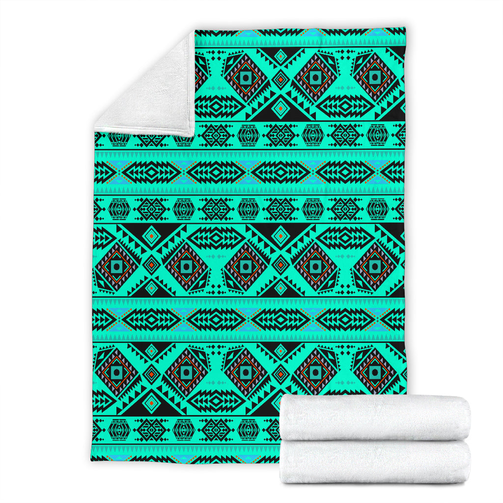 California Coast Big Seas Blanket - Modern Style