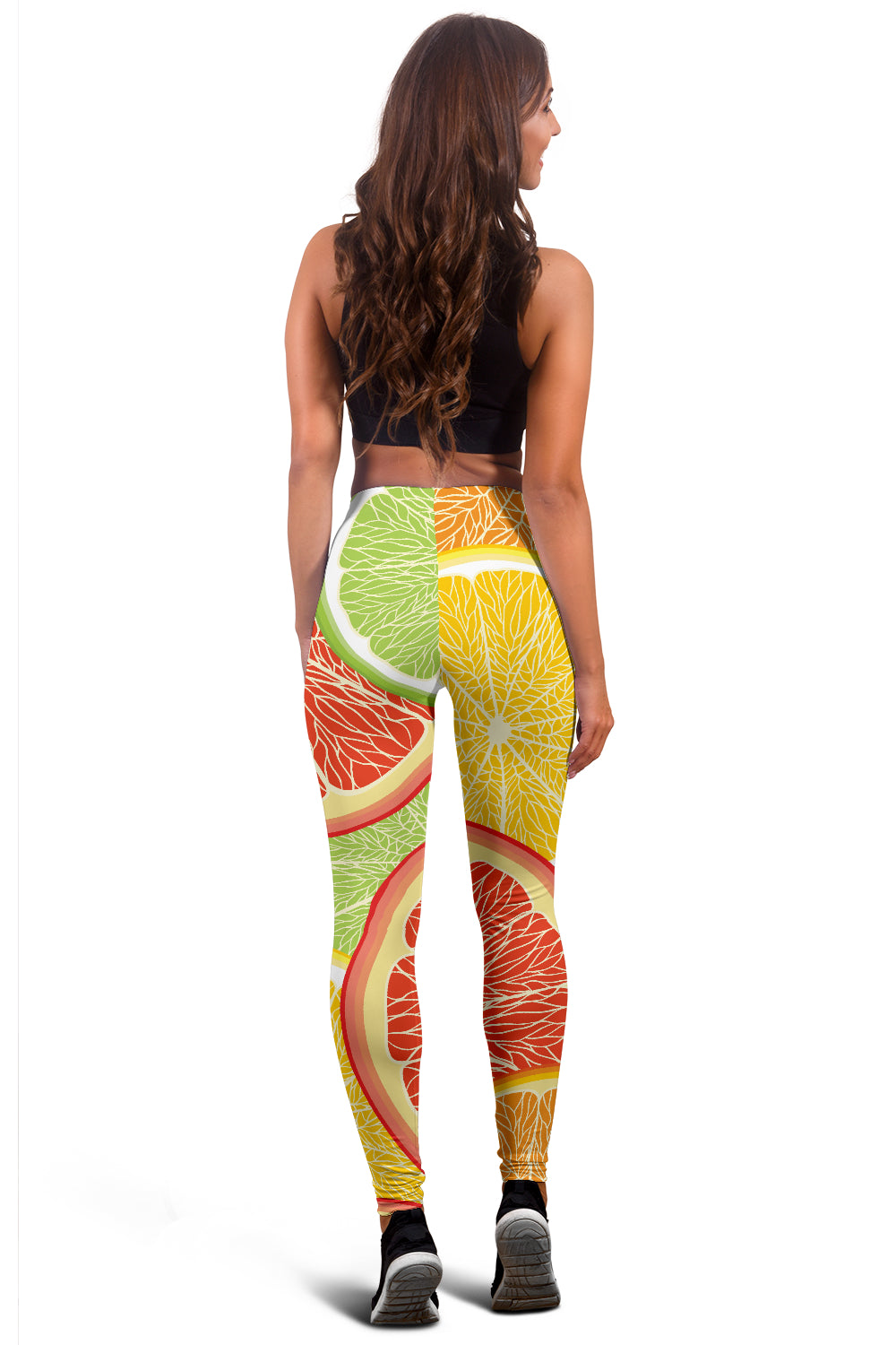 Citrus Slice Leggings - Modern Style