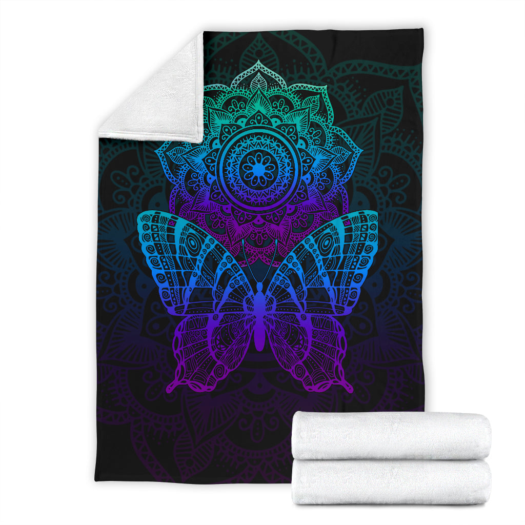 Butterfly Mandala Blanket