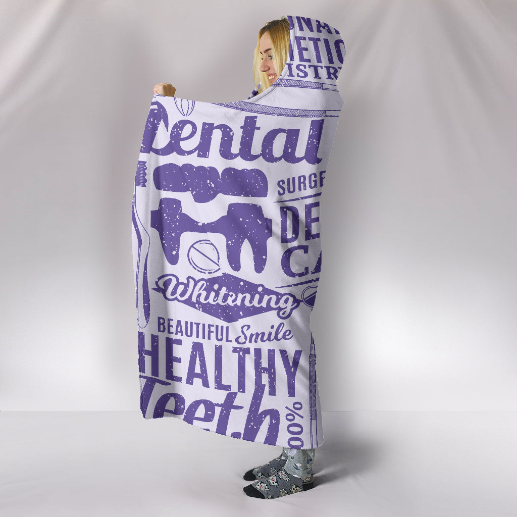 Dental Lovers Hoodie Blanket - Modern Style