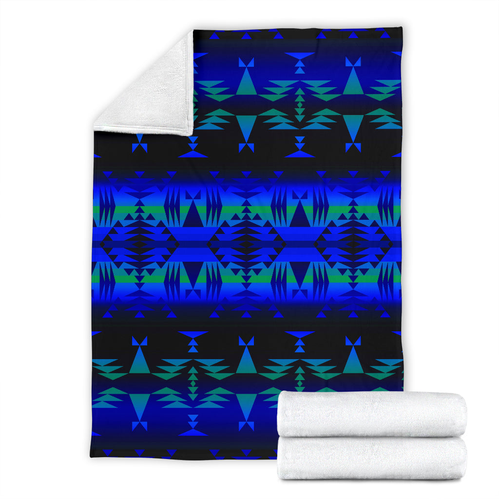 Between the Blue Ridge Mountains Blanket - Modern Style