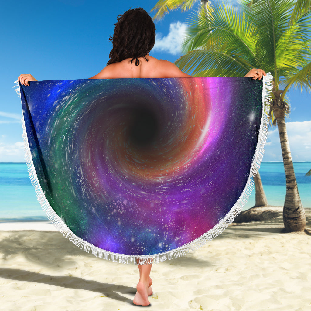 Black Hole Beach Blanket - Modern Style
