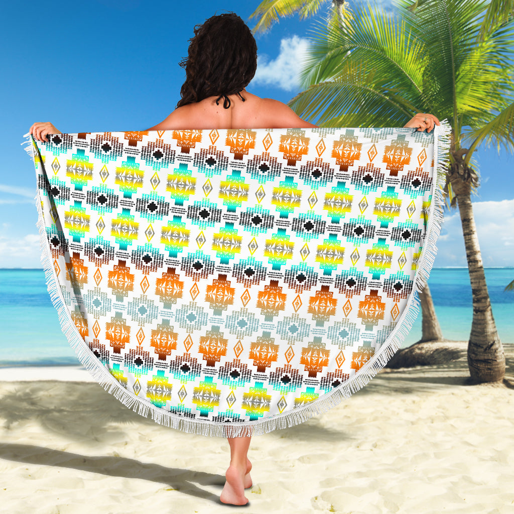 Canyon Frost Beach Blanket - Modern Style