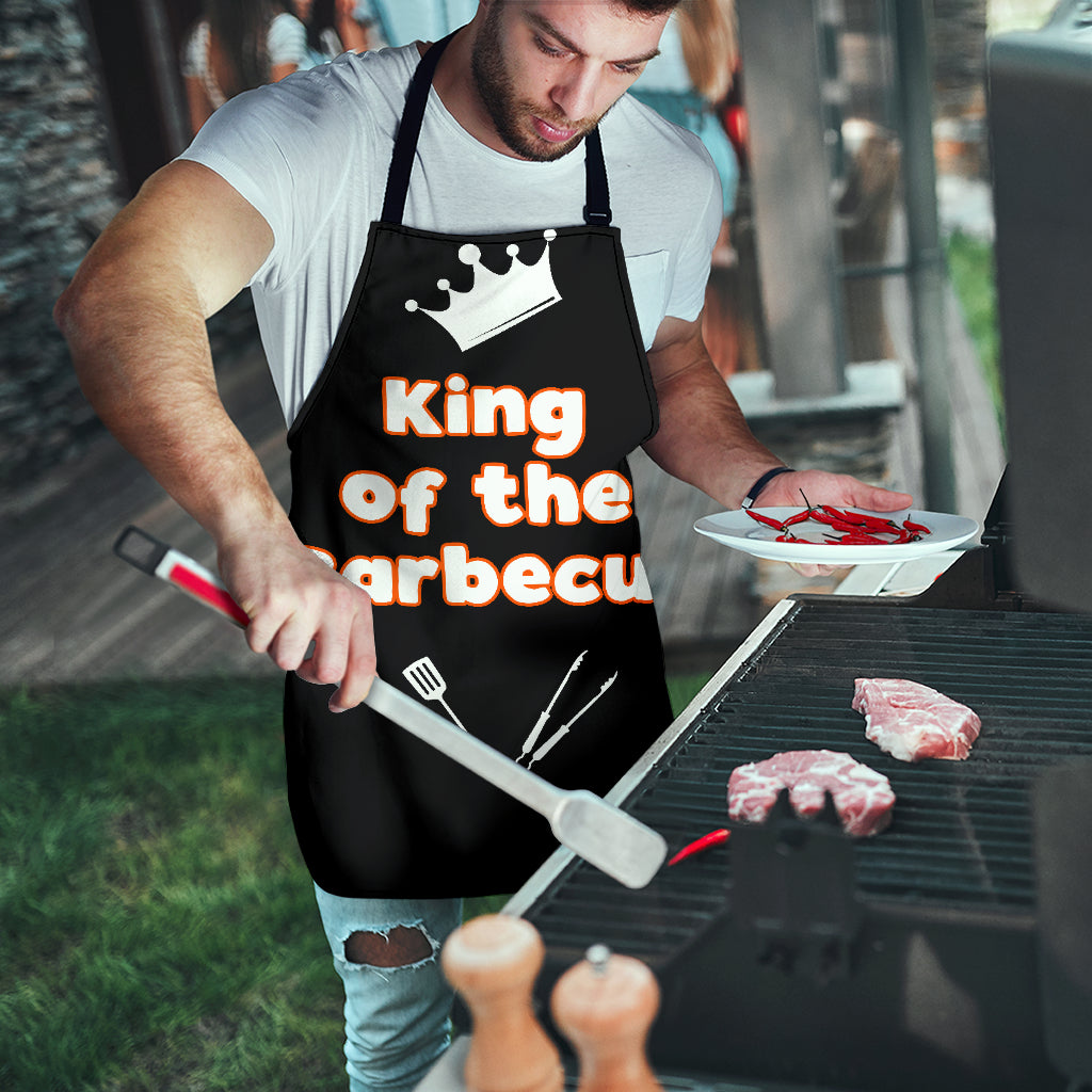 King of the Barbecue Apron