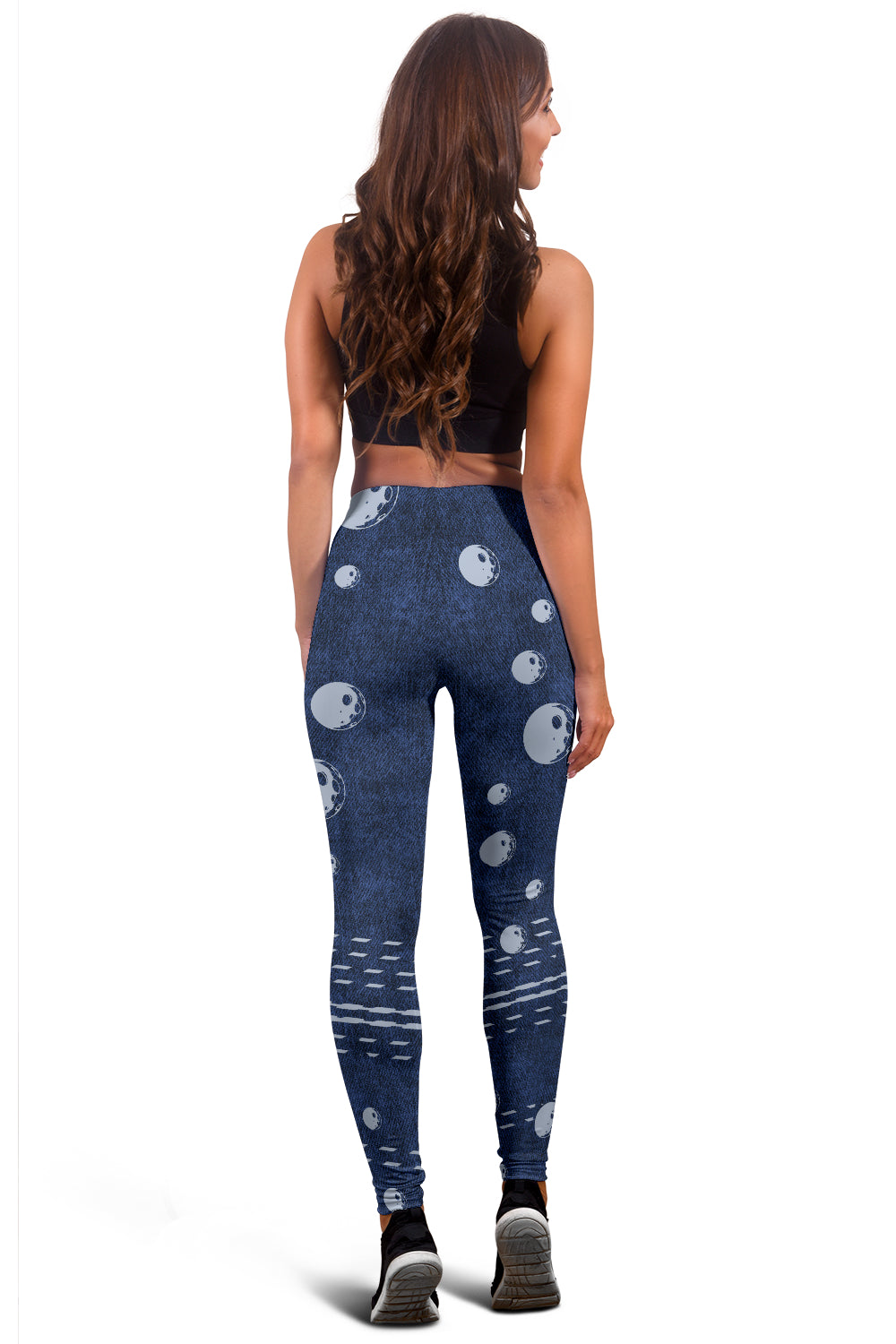 Denim Moons Leggings - Modern Style