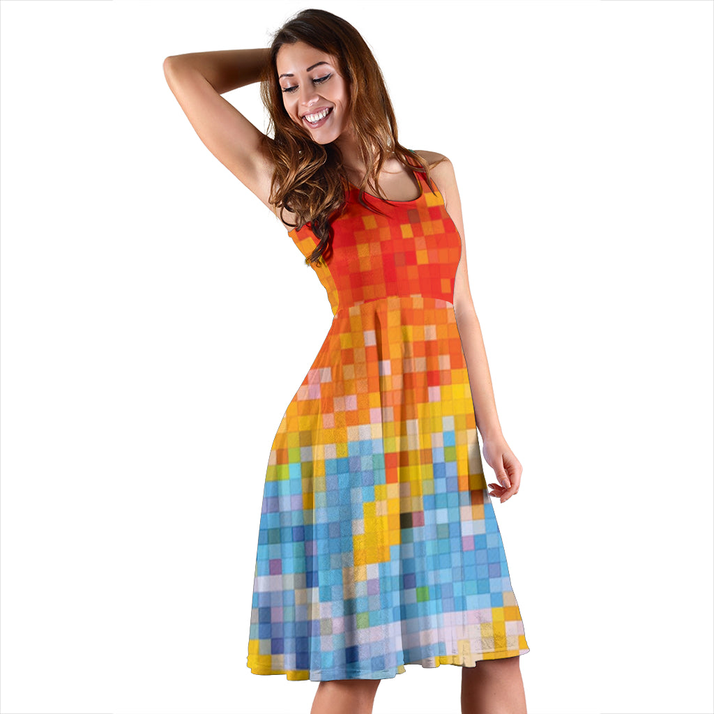 Mosaic Sun and Moon 2 Dress