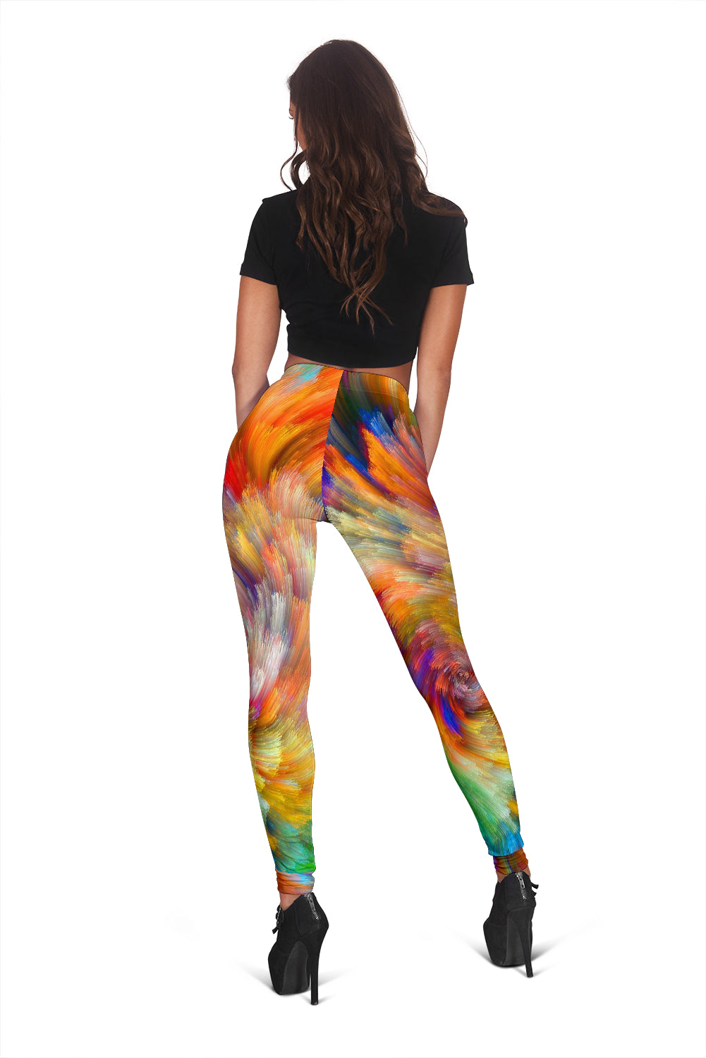 Painted Swirl Leggings