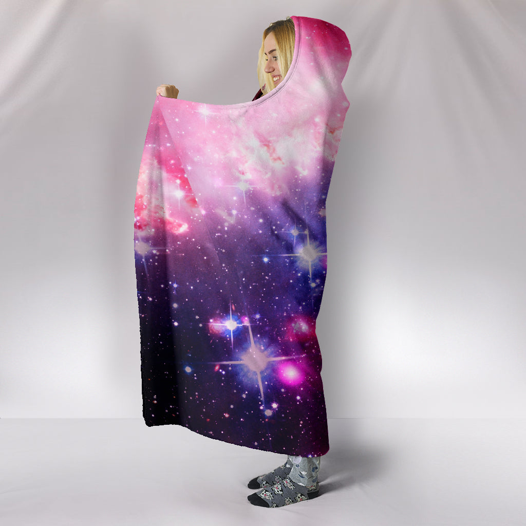 Galaxy Hooded Blanket