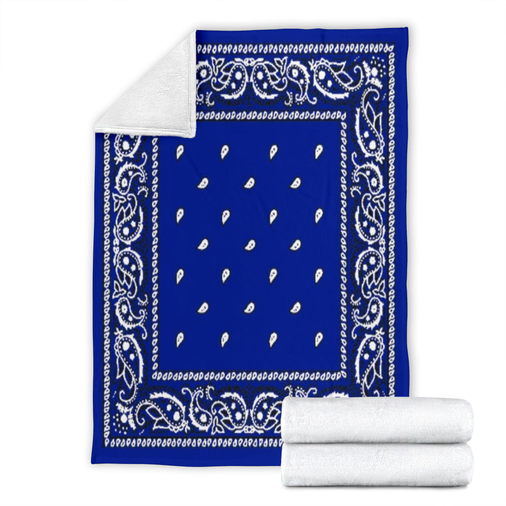Crip Blue Blanket - Modern Style