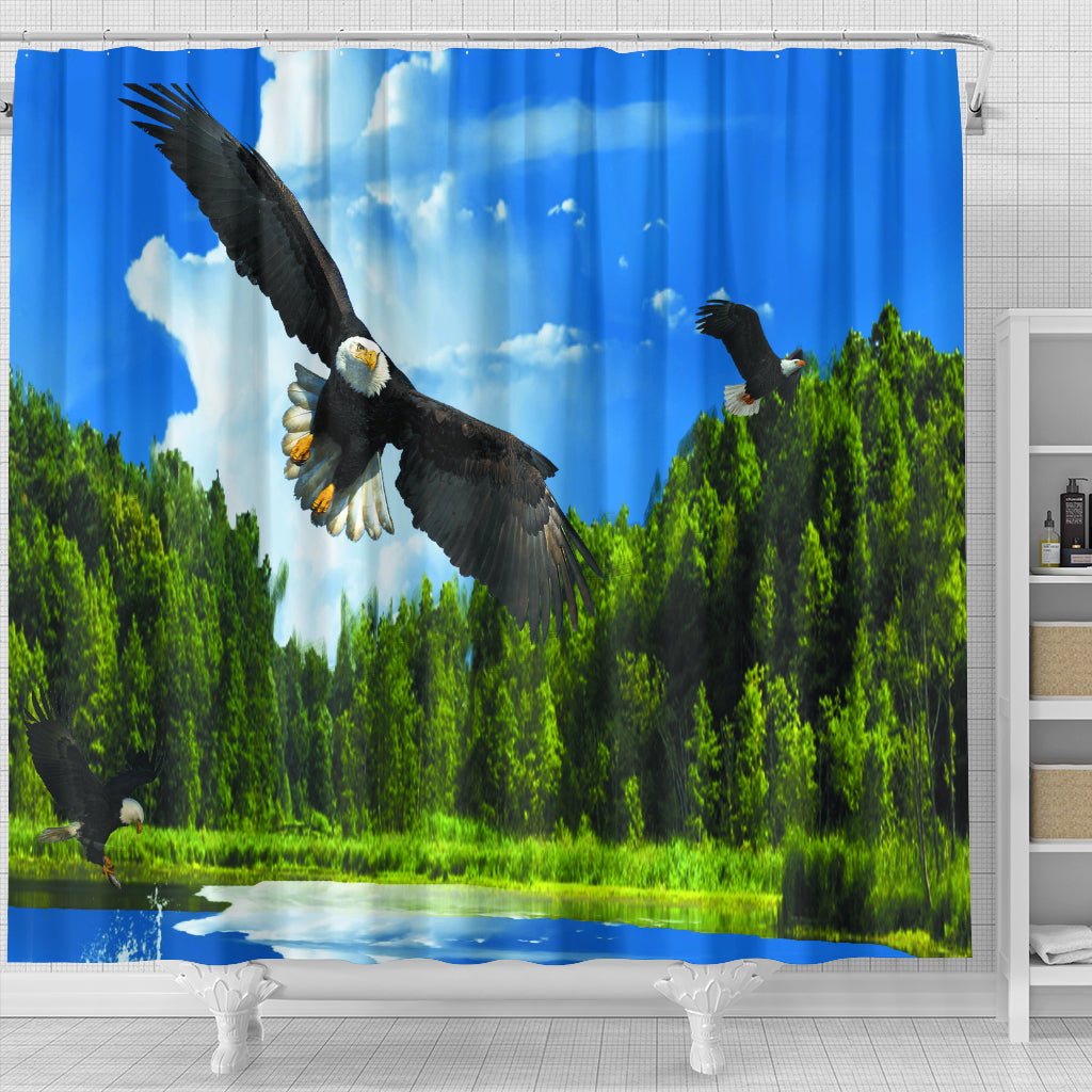 Free Fly Shower Curtain