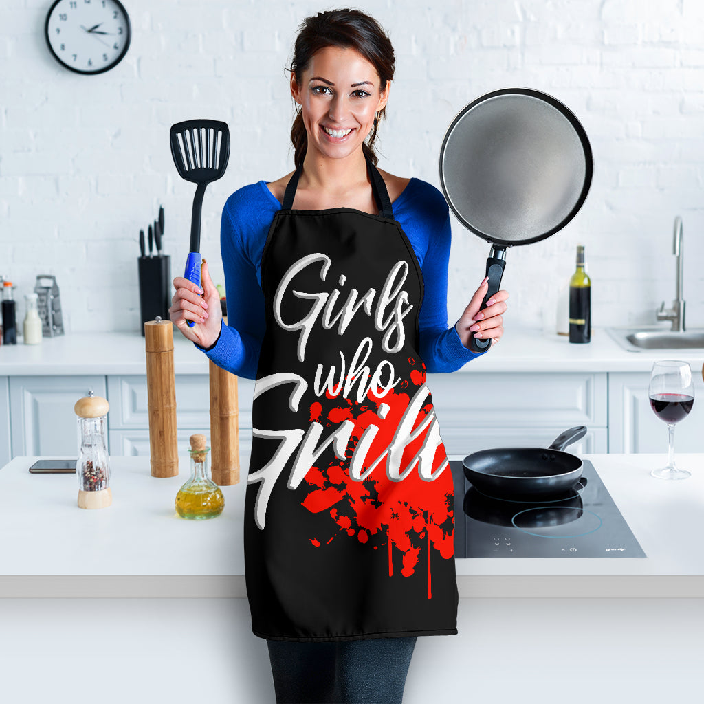 Girls Who Grill Apron