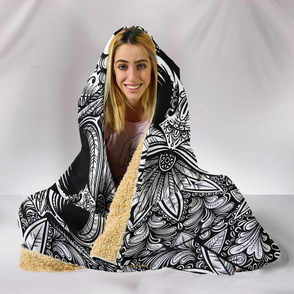Skull Hoodie Blanket