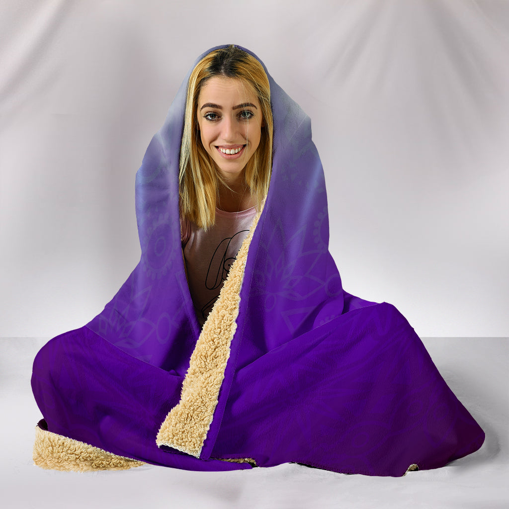 Chakra Hooded Blanket - Modern Style