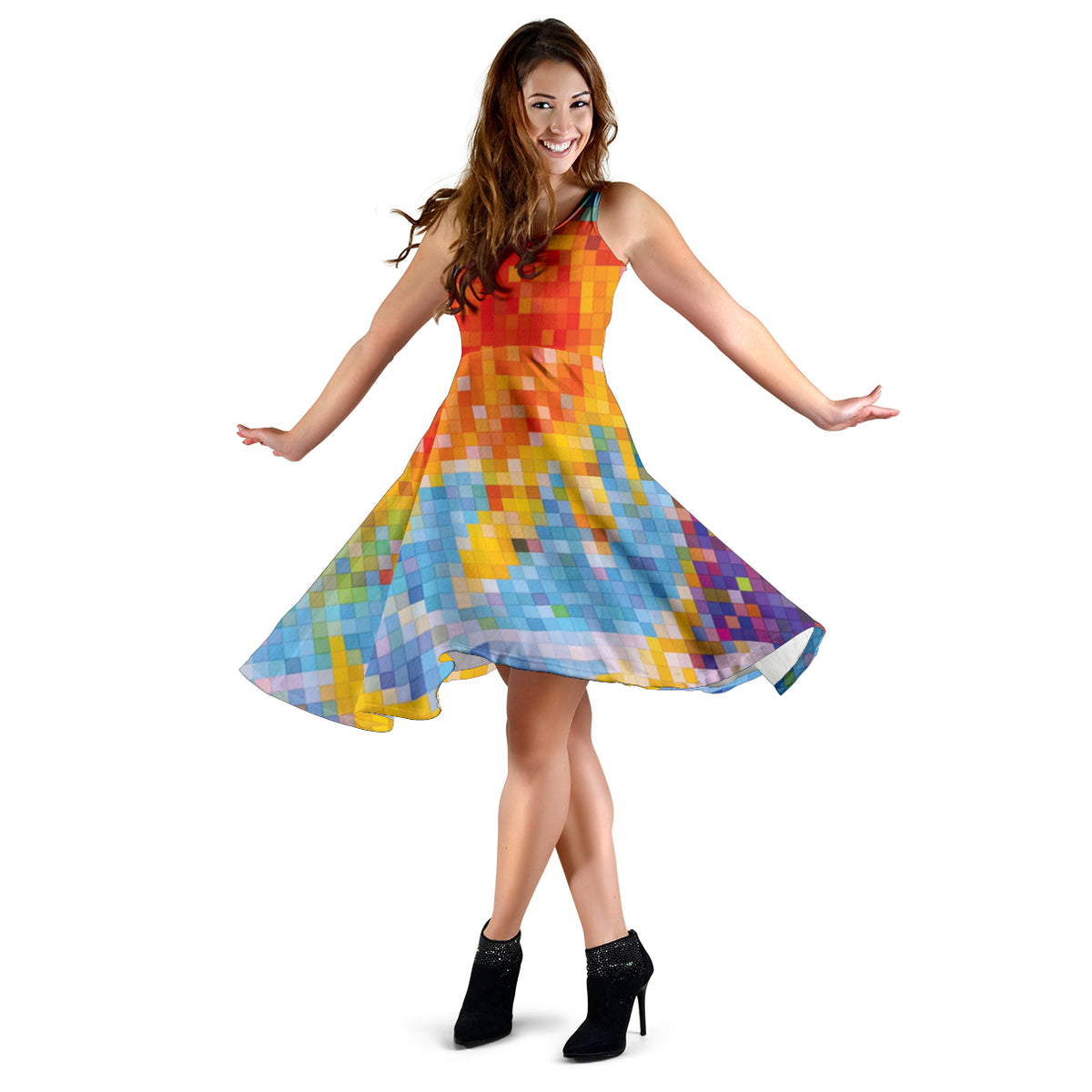 Mosaic Sun and Moon 2 Dress