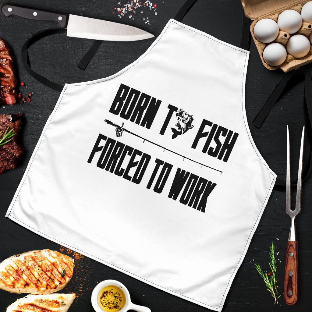 Born To Fish Apron - Modern Style