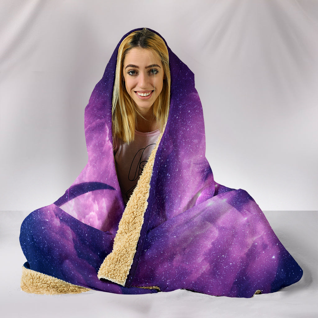 Cosmic Unicorn Hooded Blanket - Modern Style