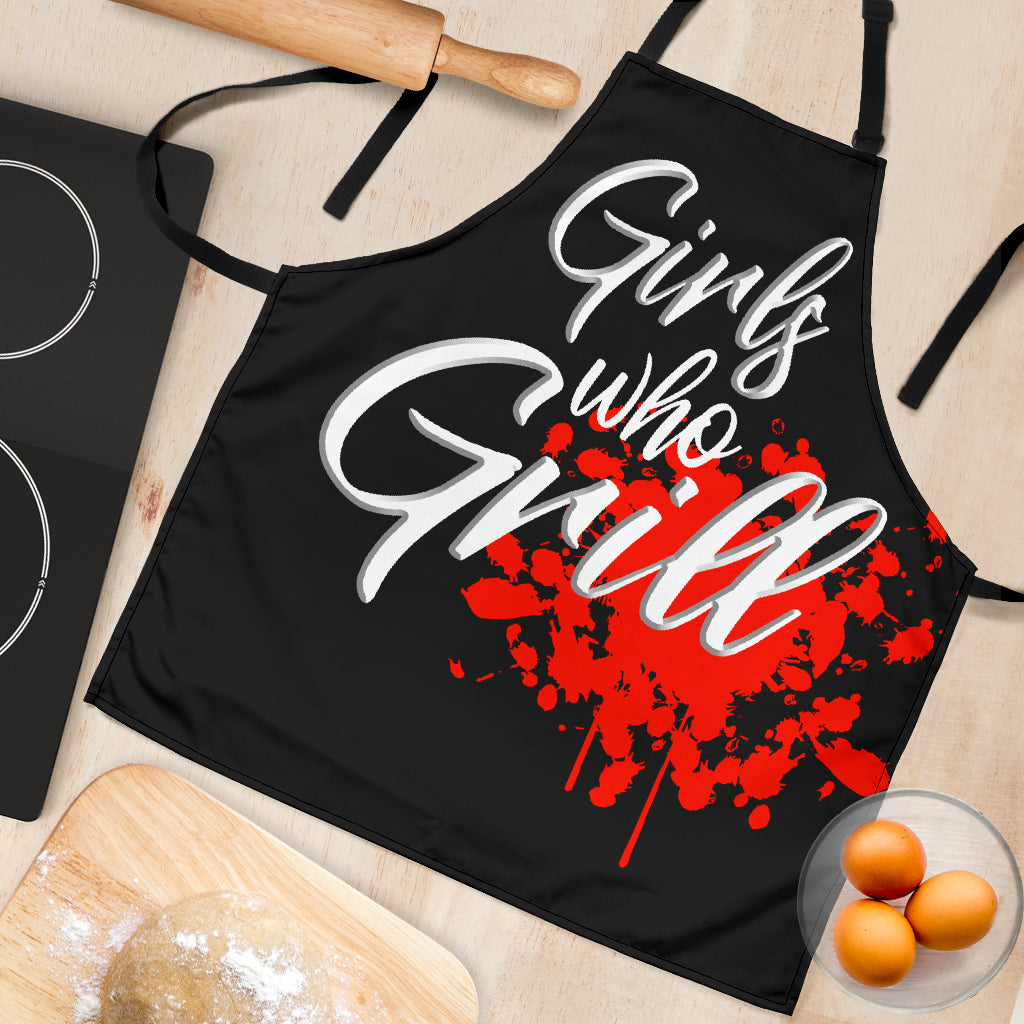 Girls Who Grill Apron