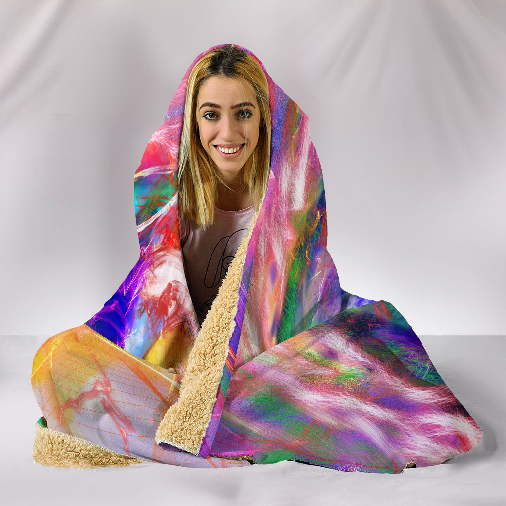 Eva Unicorn Hooded Blanket - Modern Style